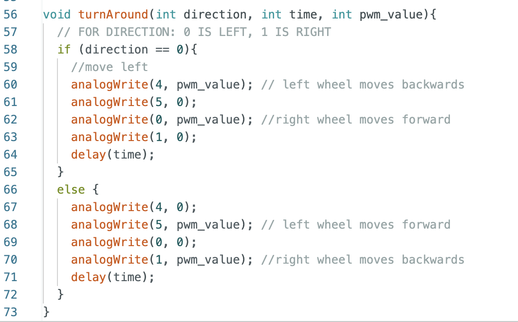 Turn function